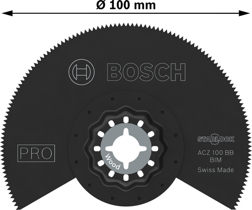 PRO ACZ 100 BB 雙金屬木、金屬兩用半圓鋸