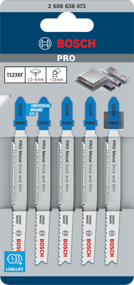 PRO Metal thick and thin T123XF