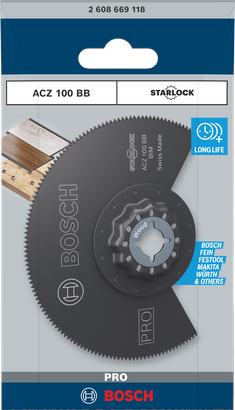 PRO ACZ 100 BB 雙金屬木、金屬兩用半圓鋸